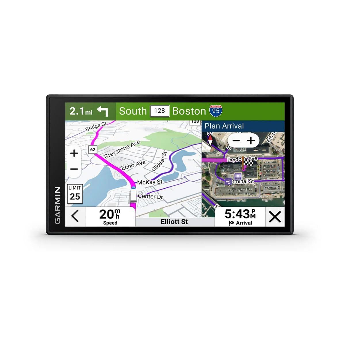 Garmin Garmin Dezl OTR620 GPS Truck Navigator 6" Display Touchscreen, Commercial GPS Navigation for Semi-Truck Driver Bundle with LCD Cleaning Kit + 32GB SD Memory Card + More Accessories