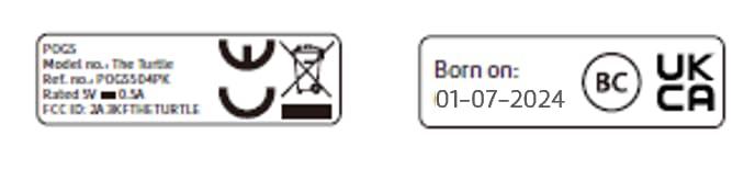 POGS POGS Wireless Over-Ear Noise Cancelling Headphones | The Turtle | Adjustable and Durable Headphones | Volume Limited 85 dB, Microphone | Wireless Music-Sharing Function (rPink)