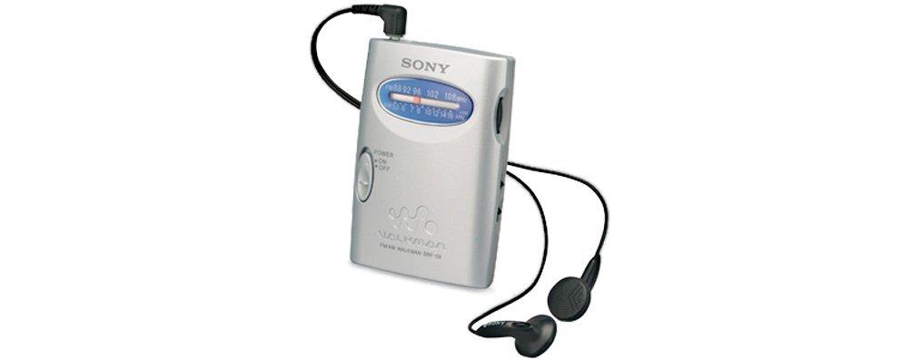 Sony Sony Srf59 Silver Radio Amfm Walkman