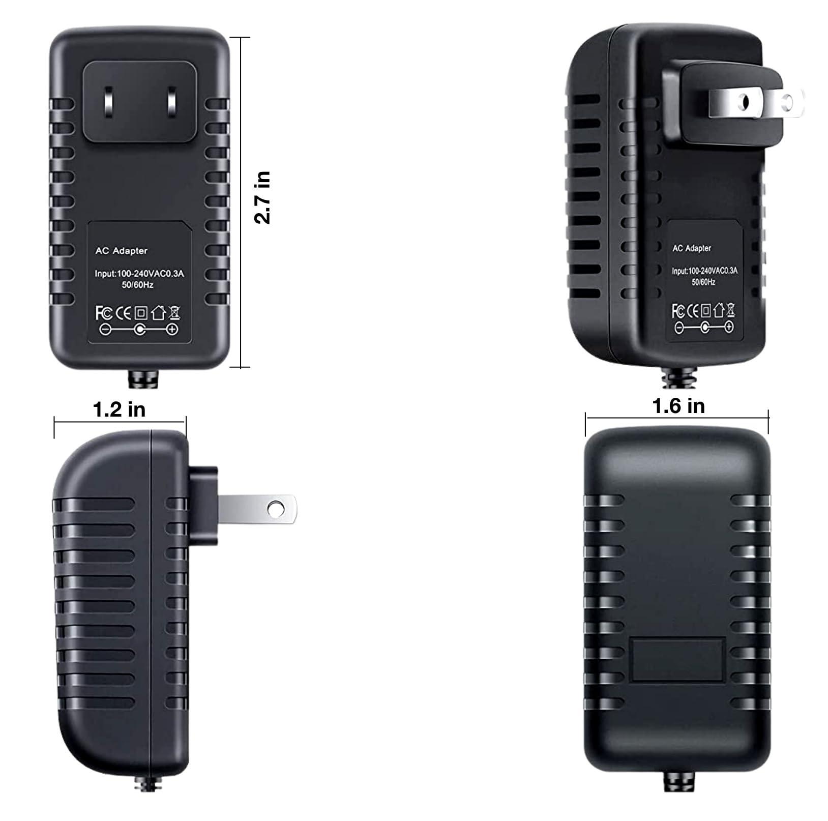 saschedross AC Adapter Replacement for Honeywell RP2B RP2D RP4D RP4B RP2fB RP2fD RP4fD RP4fB RP2A0000B00 RP2A0000C00 RP4A0001C10 RP4A0000B00 Rugged Barcode Thermal Label Printer 12VDC Power Supply Mains PSU
