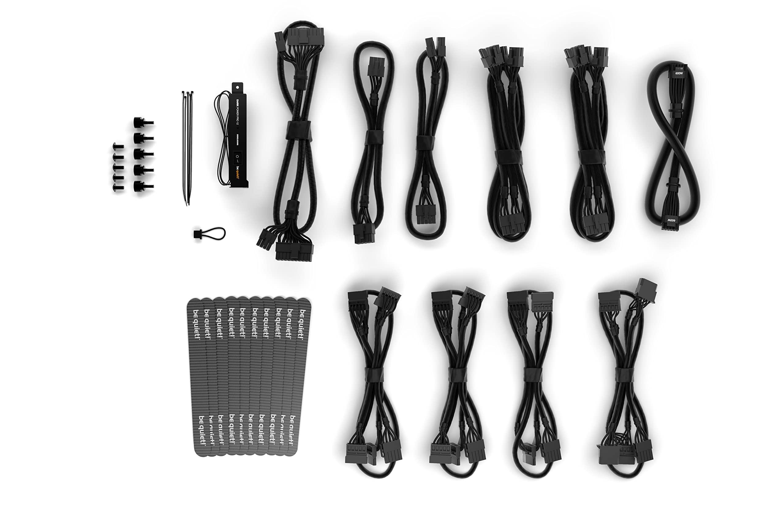 be quiet! be quiet! Dark Power 13 1000W Quiet Performance Power Supply | 80 Plus Titanium Efficiency | ATX 3.1| PCIe 5 | Modular | BN661