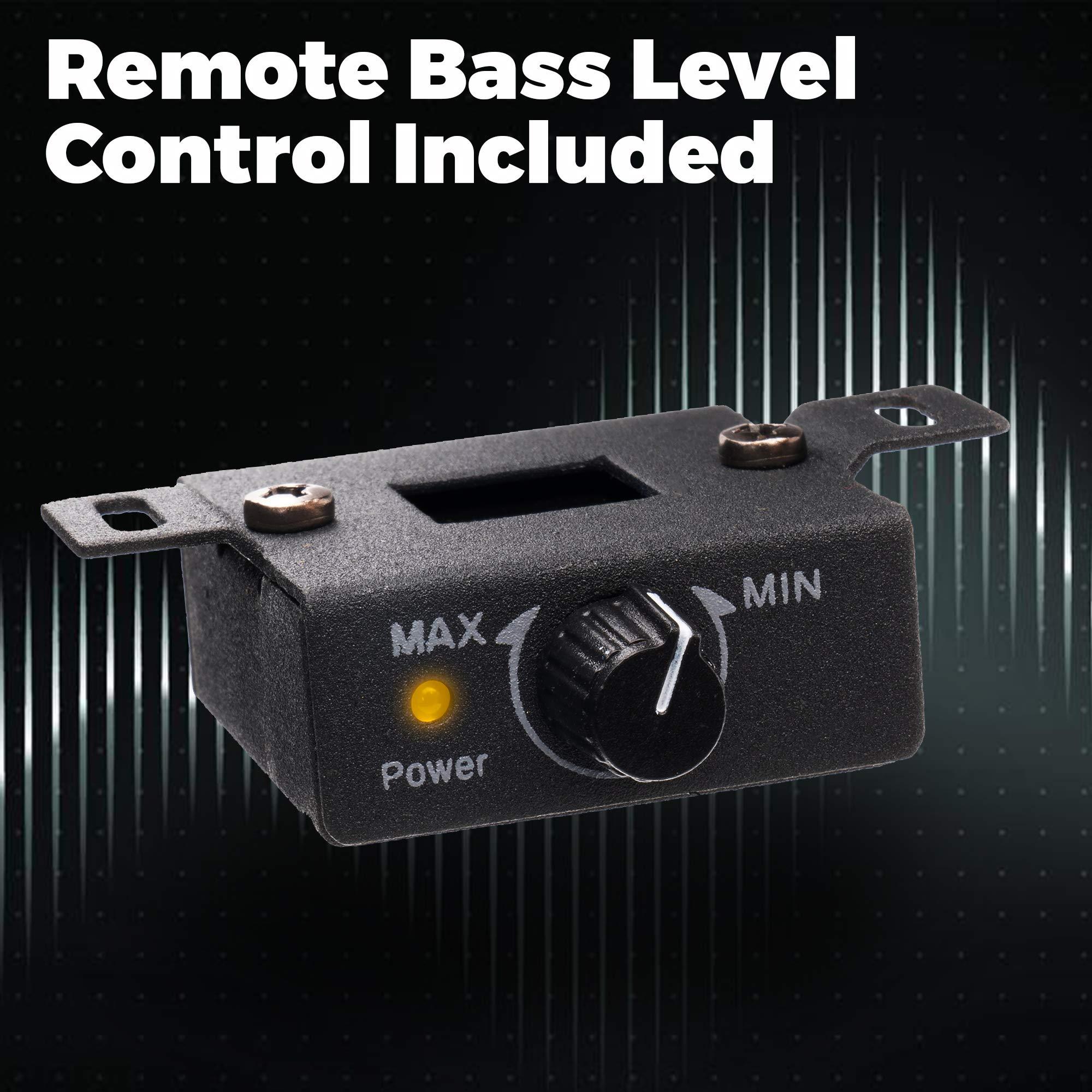 NVX NVX XLCA2 X-Series 2-Channel Line Out Converter Digital Bass Enhancer with xBOOST and Remote Level Control