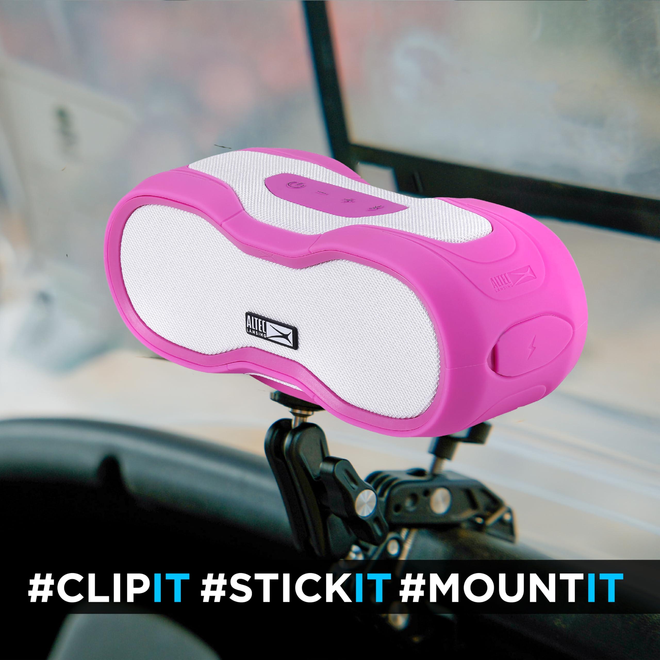 Altec Lansing Altec Lansing BoomJacket XL Wireless Bluetooth Speaker, Magnetic Waterproof Speaker, IPX7 Outdoor Speaker with 24H Playtime, Portable Speaker with Carabiner, Mountable, Quick Charge