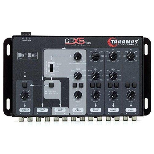 Taramp's Taramp's Five-Way Electronic Car Audio Crossover System,Black,CRX5