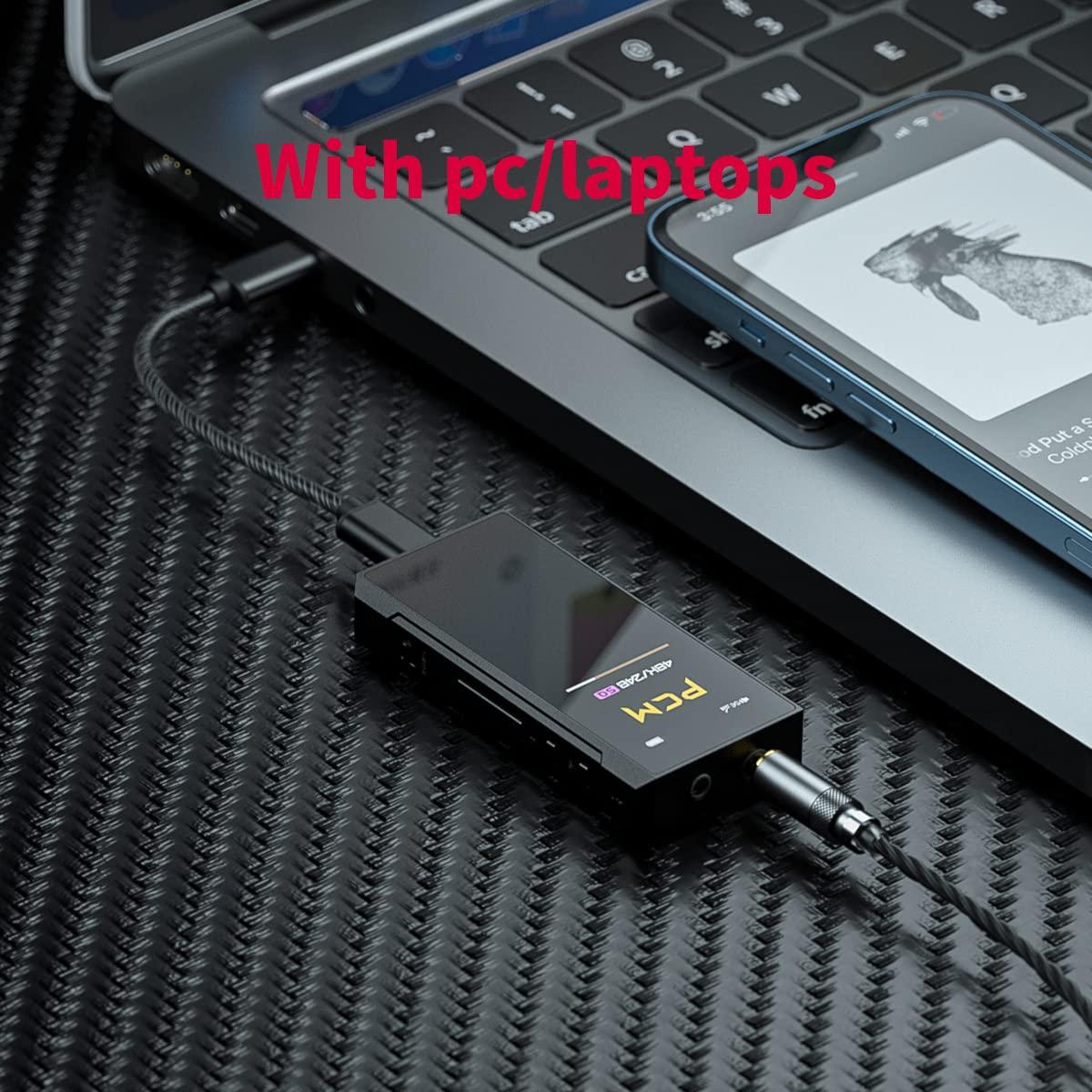FiiO FiiO BTR7 Headphone Amp Bluetooth Receiver High Resolution Portable DAC Supports MQA/LDAC/aptX HD 384K/32Bit DSD256 for Phone/PC/Car/Home Audio