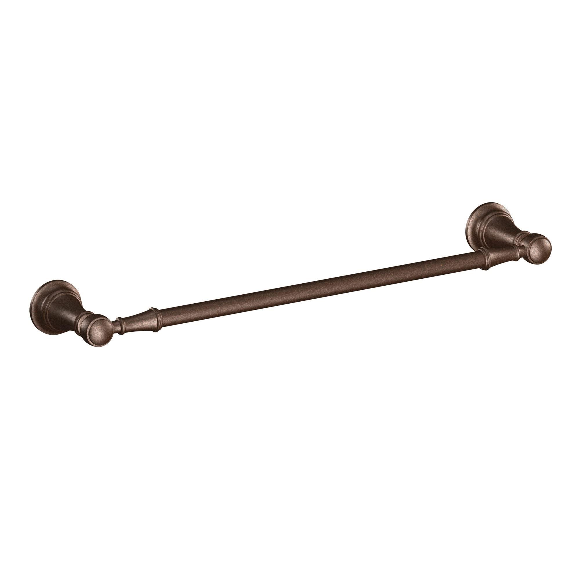 Moen Moen YB8418ORB Weymouth 18-Inch Single Towel Bar, Oil Rubbed Bronze