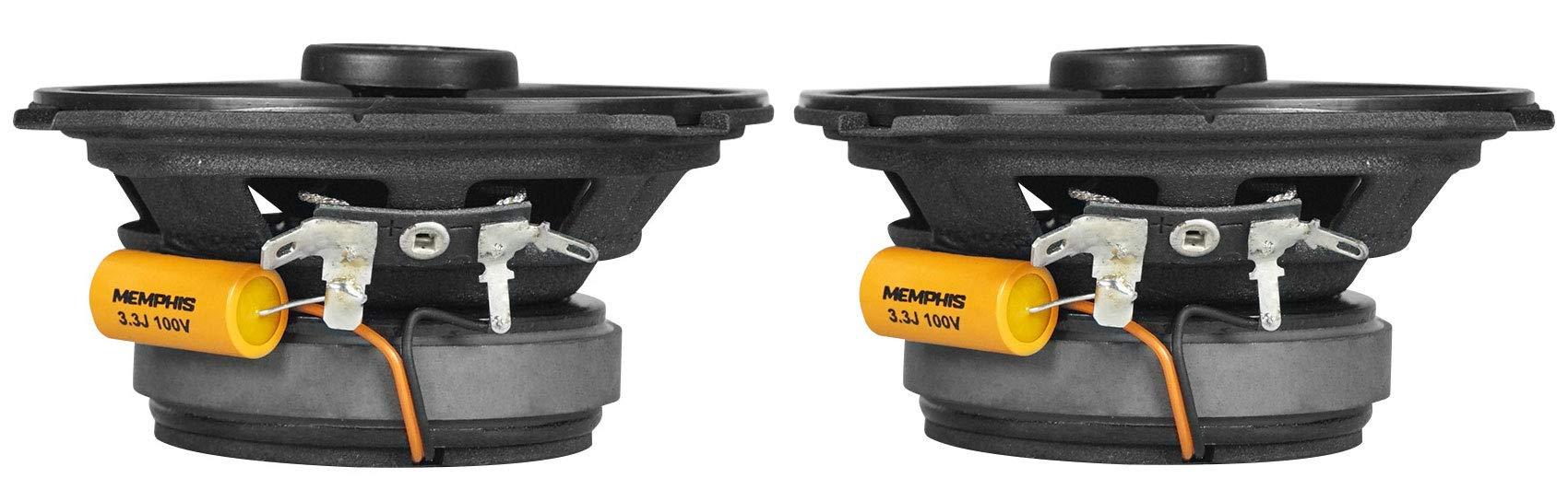 Memphis Memphis (4) Audio PRX5 5.25" 60 Watt 2-Way Car Audio Speakers w/Pivot Tweeters