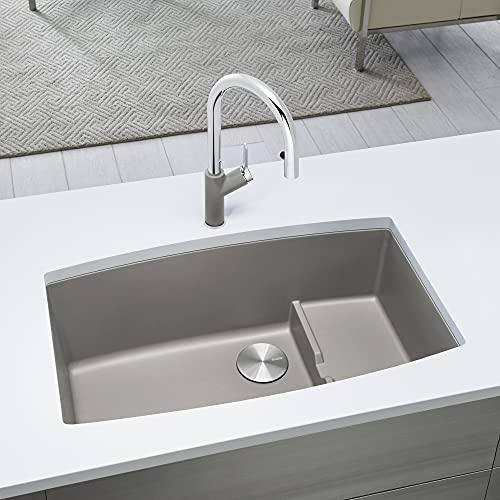 BLANCO BLANCO, Truffle 441291 PERFORMA CASCADE SILGRANIT Undermount Kitchen Sink with Colander