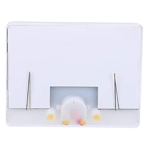 Shanrya VU Audio Meter, Stable Performance Mini VU Meter Audio Power Amplifiers Long Service Life with Blue Words Backlight for DIY Home Audio, Car Audio Transform