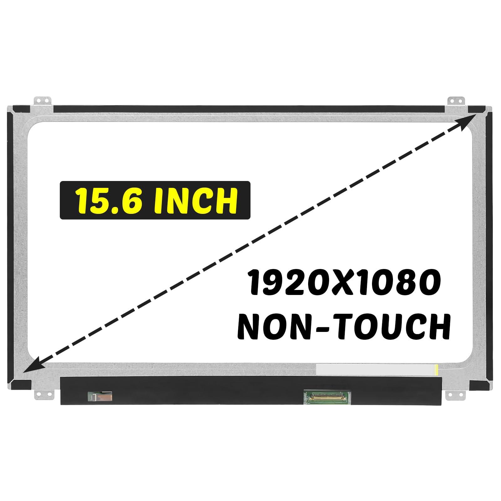 HOULISE Replacement for Acer Aspire E15 E5-575 E5-575G E5-576G Series E5-575-33BM 72N3 E5-575G-57D4 53VG 57A4 55KK E5-576G-5762 FHD 1920x1080 15.6" 30Pins LCD Screen Display Panel(Only for Non-Touch Screen)