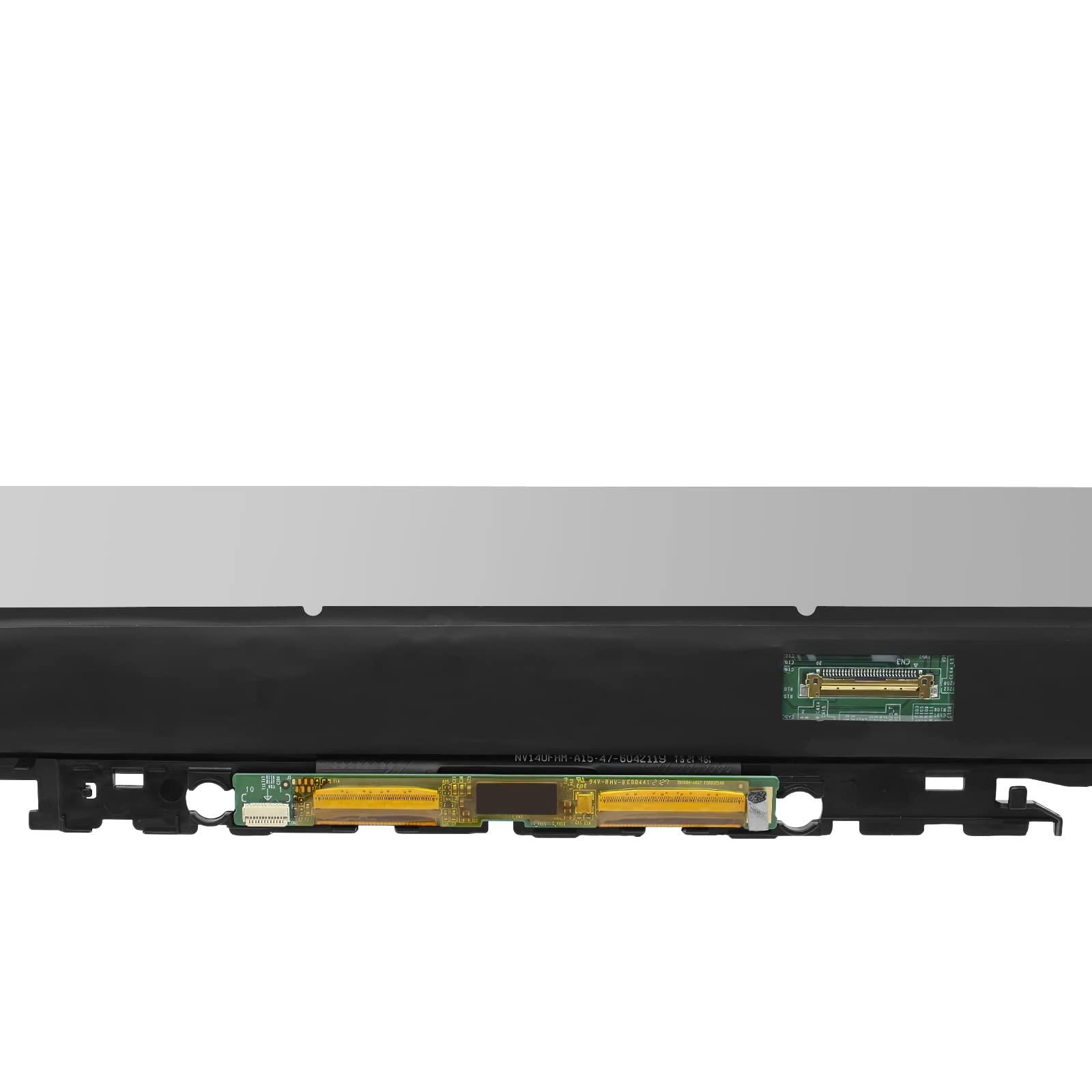 GBOLE GBOLE Screen Replacement for Dell Inspiron 14 5410 5415 7415 2-in-1 P147G P147G001 LCD LED Screen Display Touch Digitizer Assembly with Bezel 14.0" FHD 1920x1080 (Only for Touch Screen)