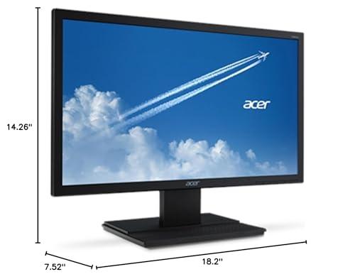 acer Acer V206HQL A 19.5 HD+ LED LCD Monitor - 16:9 - Black