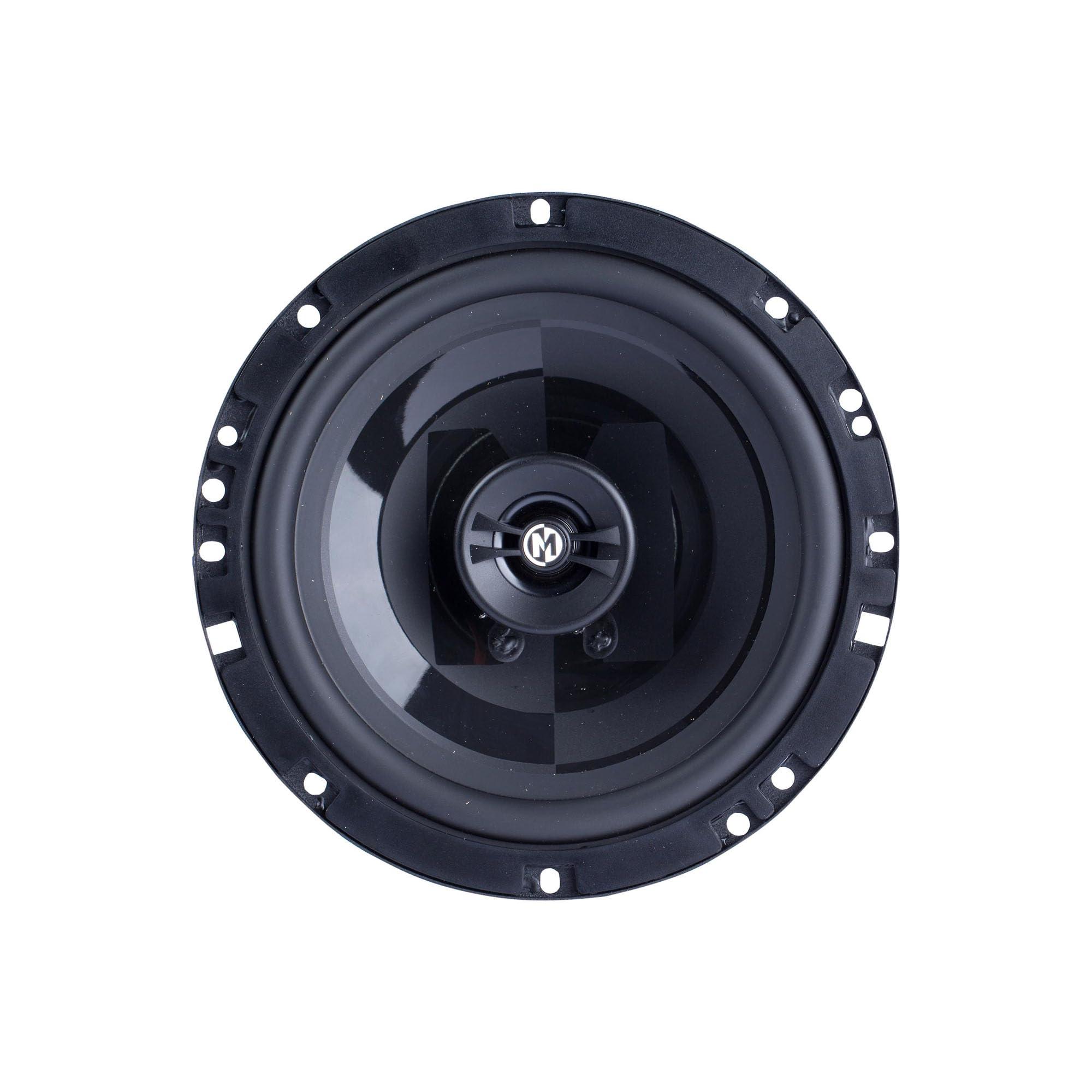 Memphis Memphis Audio PRX60S Power Reference Series 6.5\" 2-Ohm Oversized Shallow 2-Way Speakers with Swivel Tweeters