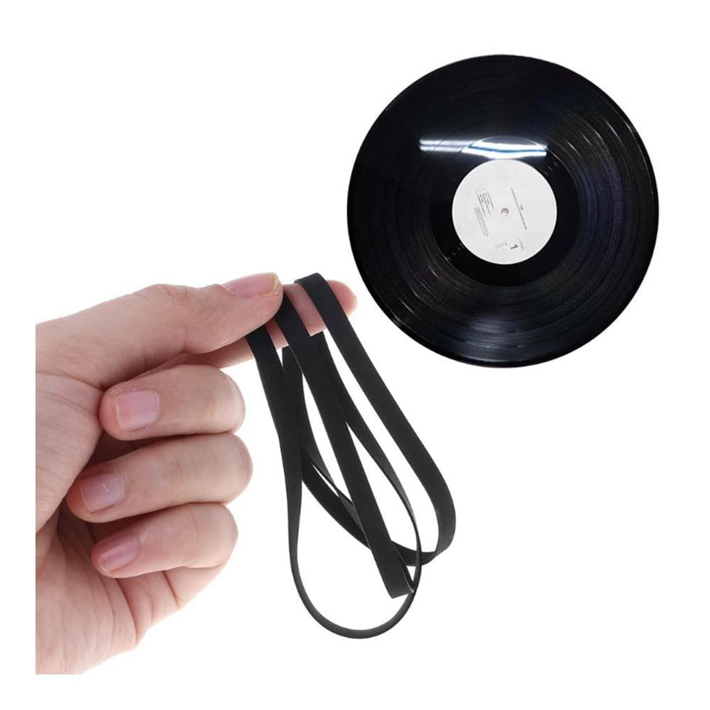 bzcemind 1PCS Rubber Drive Belt Turntable Transmission Strap Replacement for Phono Tape,5X90MM