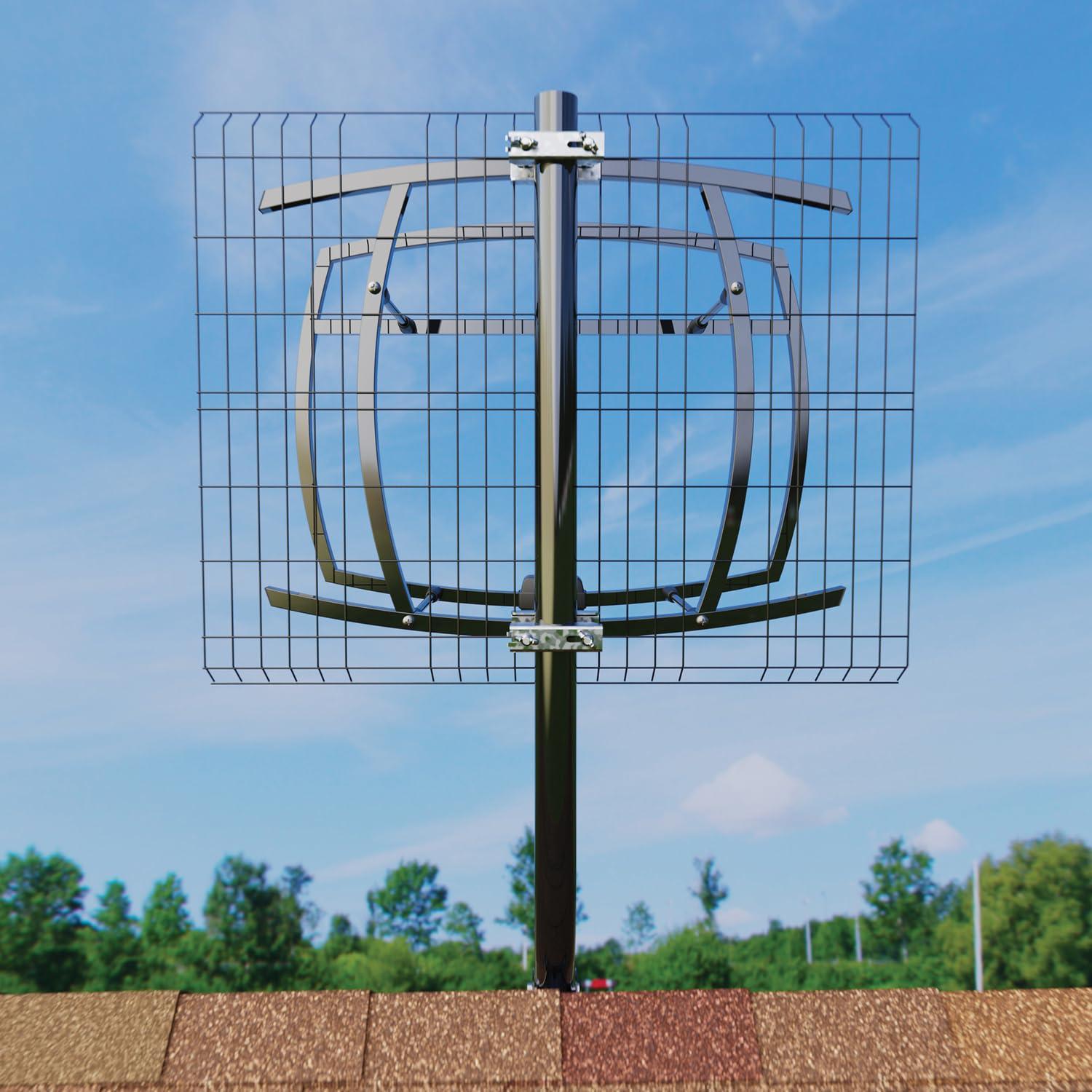 Antennas Direct Antennas Direct ClearStream 5 Hi-VHF Outdoor TV Antenna, Multi-Directional, 65+ Mile Range, 4K 8K UHD, NEXTGEN TV w/All-Weather Adjustable Hardware