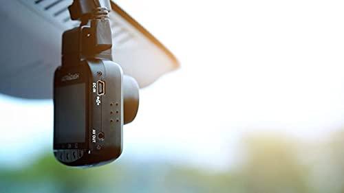 Cansonic UltraDash Dash Cam, Magnetic Charging Mount, HDR High-end Night Image Sensor, 6 Layers Glass F1.8 140 Degree Wide Angle Lens, G-Sensor, 2 Inch LCD, Super Capacitor, Loop Recording