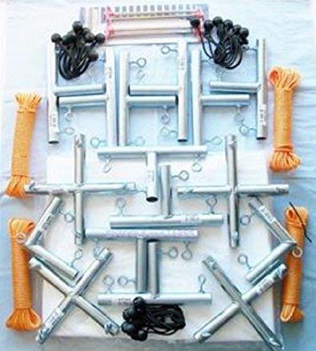 Golden Valley Tools & Tarps 20\' x 30\' Outdoor Standing Home Theater Personal Drive in Projection Movie Screen Kit 1 5/8\" Fittings ~ Pipe NOT Included