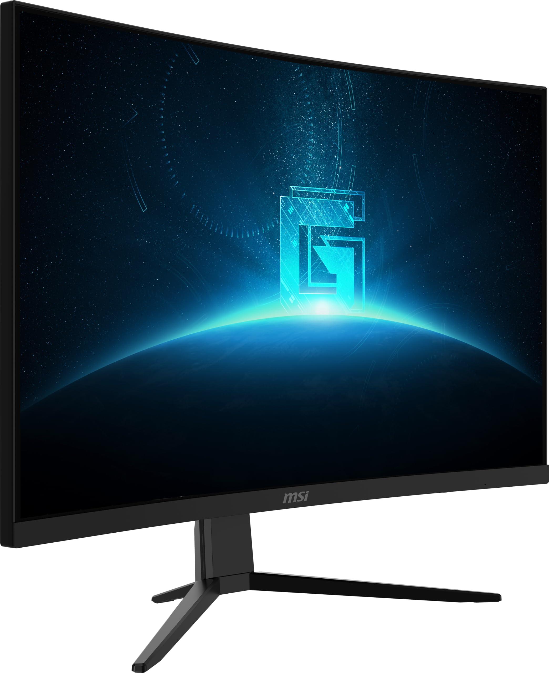 MSI MSI Full HD Non-Glare 1ms 1920 x 1080 180Hz Refresh Rate Resolution Free Sync 27" Curved Gaming Monitor (G27C3F) - Black