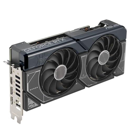 ASUS ASUS Dual GeForce RTX 4070 Super Graphics Card (PCIe 4.0, 12GB GDDR6X, DLSS 3, HDMI 2.1, DisplayPort 1.4a, 2.56-Slot Design, Axial-tech Fan Design, Auto-Extreme Technology, and More)