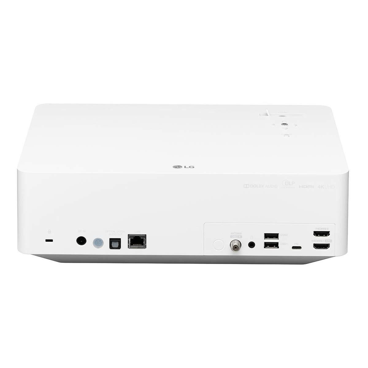 LG LG CineBeam UHD 4K Projector HU70LA - DLP Home Theater Smart Projector with Alexa Built-In, White