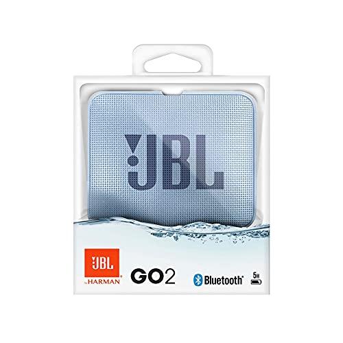 JBL JBL GO2 - Waterproof Ultra Portable Bluetooth Speaker - Cyan