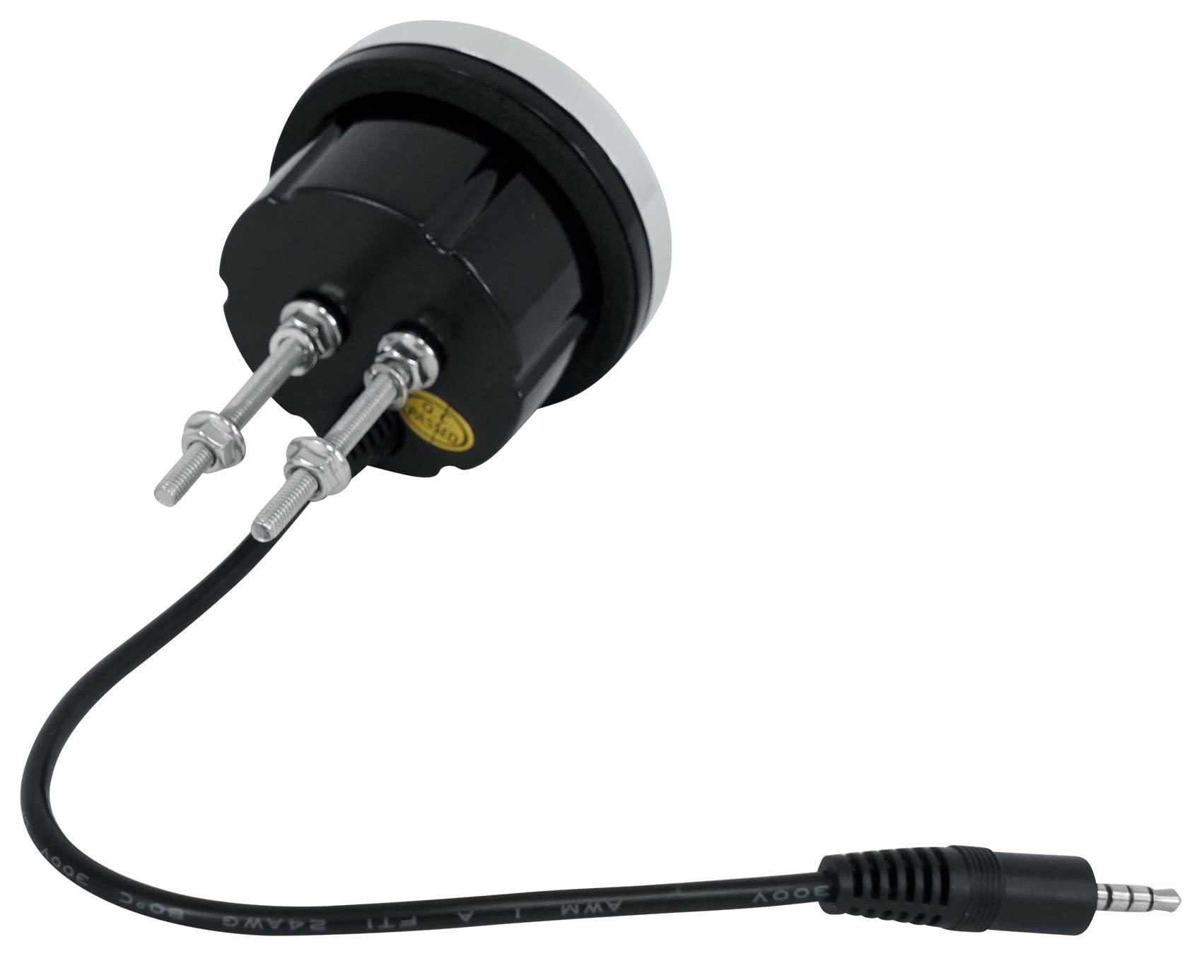 Rockville Rockville RGHR2 Marine Bluetooth Receiver, USB+Remote+2 6.5" Wakeboard Speakers