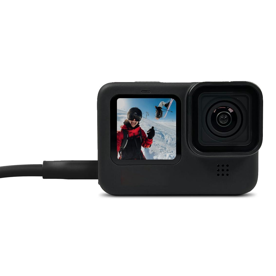 GoPro GoPro Hero 11 (HERO11) Black - Waterproof Action Camera with 5.3K Ultra HD Video, 27MP Photos, 1/1.9" Image Sensor, Live Streaming, Webcam, Stabilization + 64GB Extreme Pro Card and Extra Battery