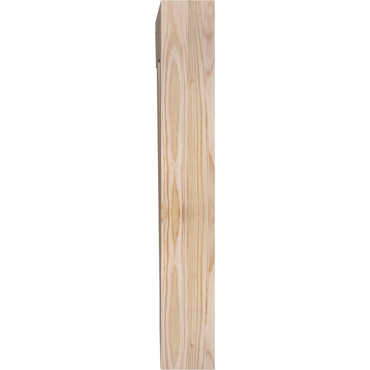 Ekena Millwork Ekena Millwork BKT04X16X24TRA06SDF Traditional Slat Bracket, 16\"D x 24\"H, Rough Sawn Douglas Fir