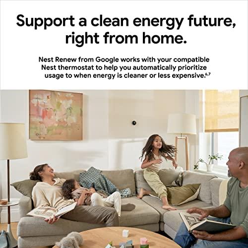 Google Google Nest Learning Thermostat - Programmable Smart Thermostat for Home - 3rd Generation Nest Thermostat - Works with Alexa - Copper