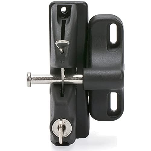 National Hardware National Hardware N346-201 V6201 LokkLatch in Black, 4-9/16\"