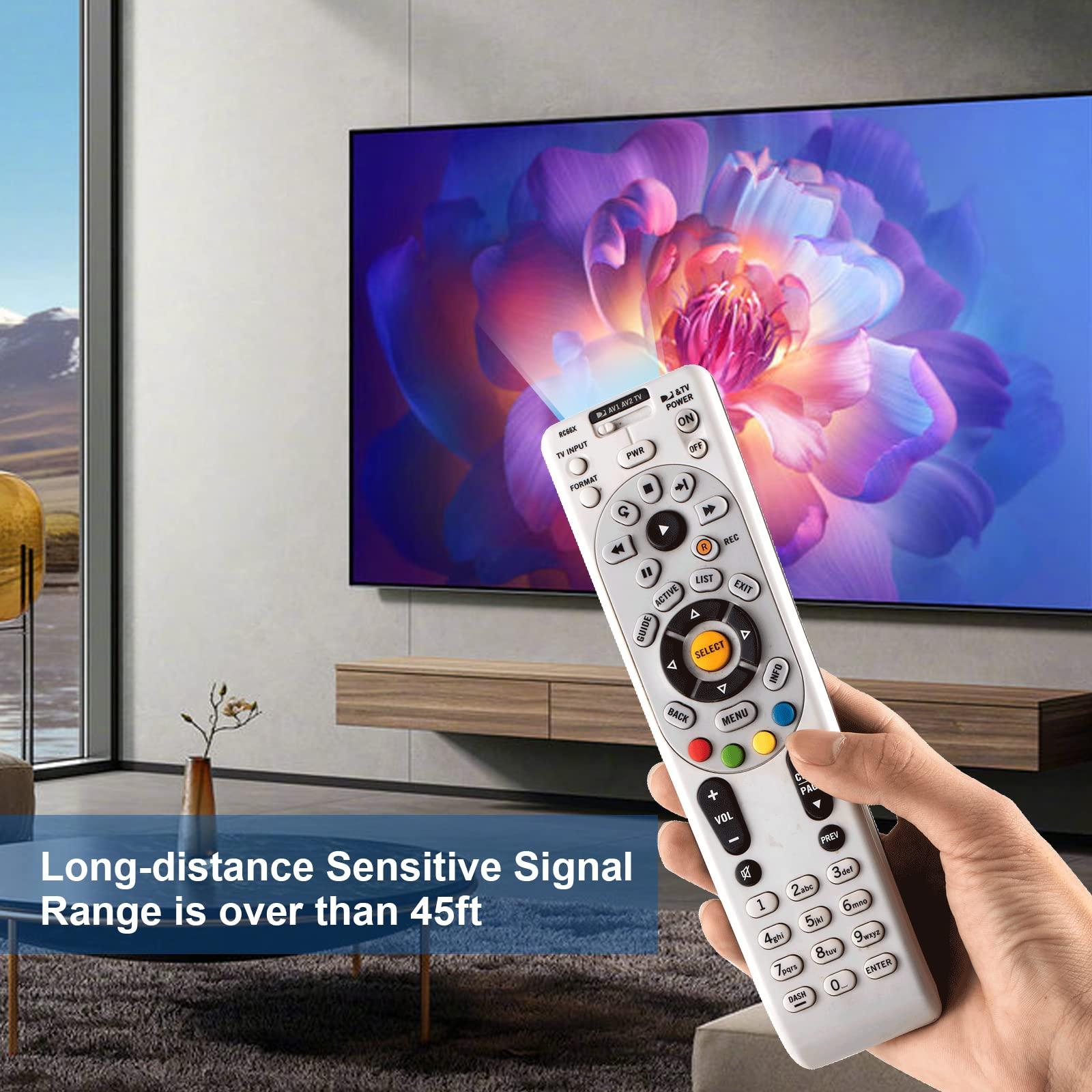 Ziezii Universal RC66X IR Replacement Remote Control Compatible with DIRECTV R16 R22 H21 H22 H23 H24 H25 HR21 HR22 HR23 HR24 HR34