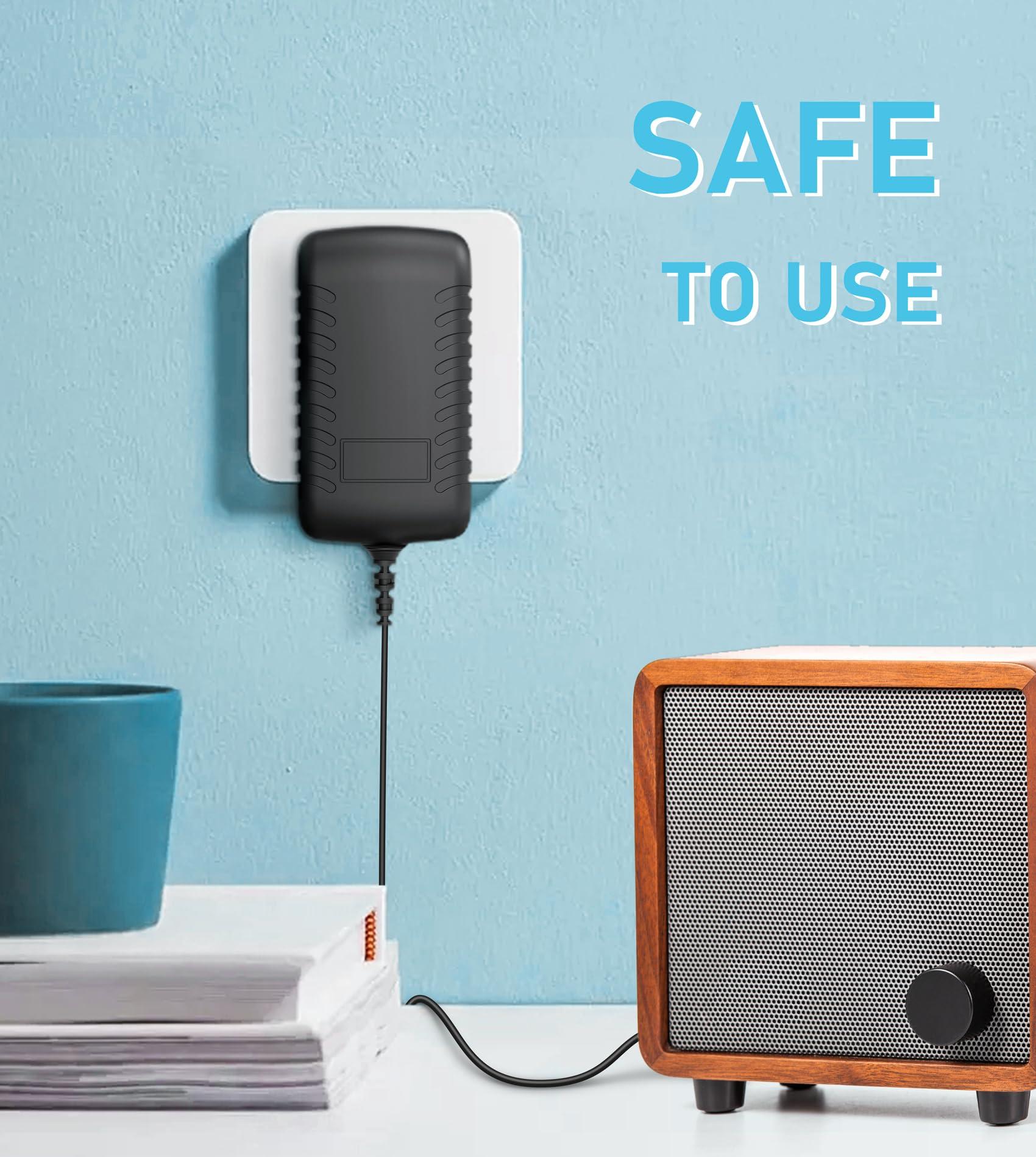 Beudsa ChargN Beudsa ChargN 9V AC Adapter Compatible with DSM & Humboldt Simplifier X Zero Watt Stereo Dual Pedal Power