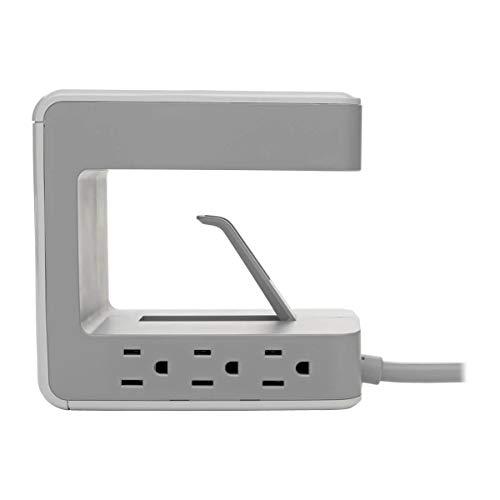 Tripp Lite Tripp Lite Surge Protector Desk Clamp 6-Outlet 2 USB-A; 1 USB-C 8ft Cord