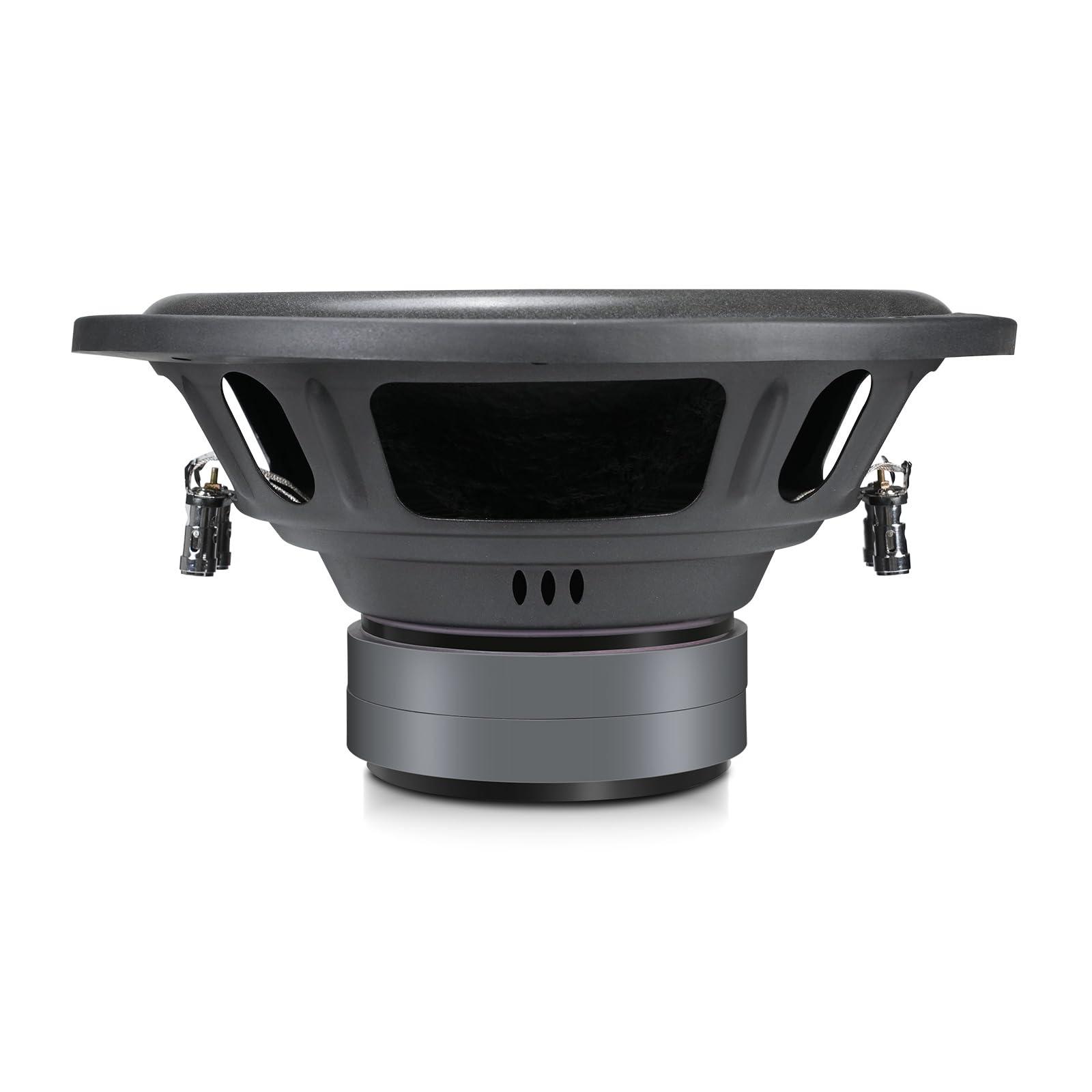 Seventour Seventour 12 inch 1200 Watt Max Power Car Audio Dual 4 Ohm Shallow Mount Car Subwoofer (12\" - Dual 4 Ohm)