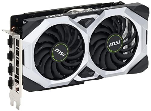 MSI MSI Gaming GeForce RTX 2060 126GB GDRR6 192-bit HDMI/DP 1680 MHz Boost Clock Ray Tracing Turing Architecture VR Ready Graphics Card (RTX 2060 Ventus 12G OC)