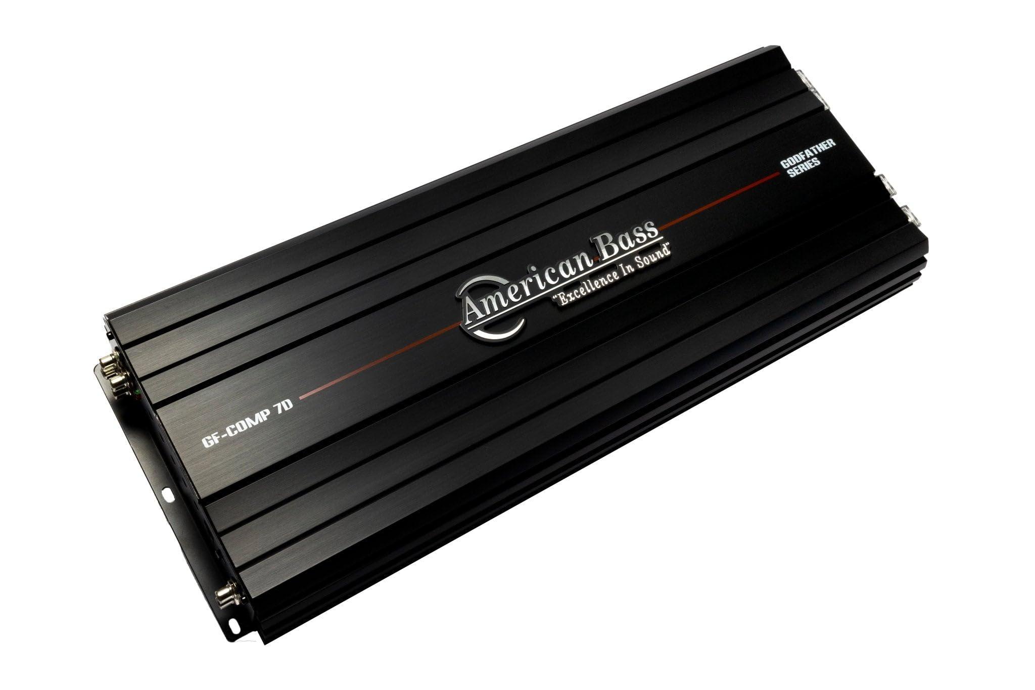 American Bass American Bass Godfather Comp 7D Monoblock 1-Channel Digital Amplifier