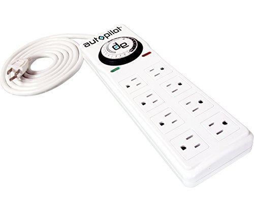 Hydrofarm Hydrofarm TMSP8 Surge Protector with 8 outlets &amp Timer