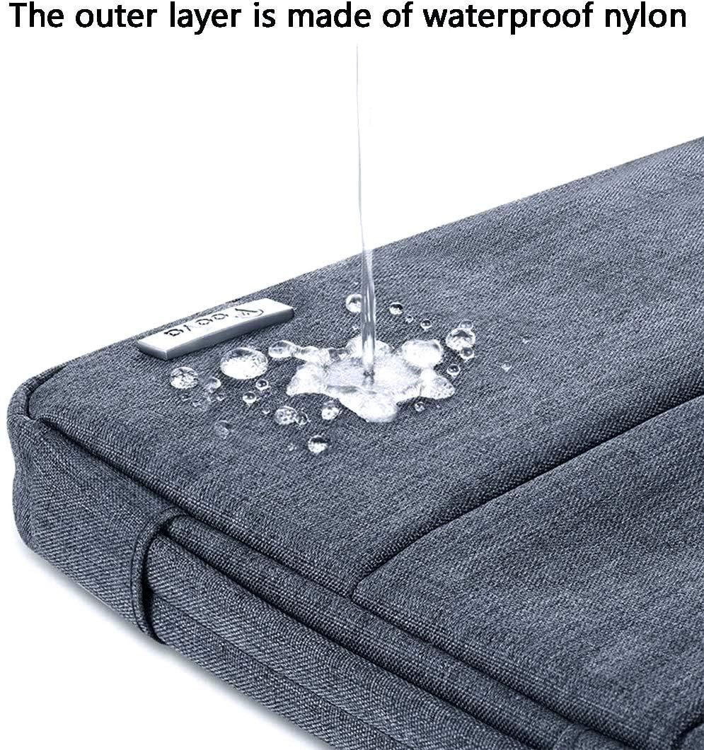 V Voova V Voova Laptop Sleeve Carrying Case 15.6 16 Inch,Slim Computer Cover Bag Compatible with MacBook Pro 15/16, Dell xps 15,15-16 Inch HP Dell Asus Acer Laptop, Dark Grey