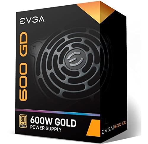 EVGA EVGA 100-GD-0600-V1, 600 GD, 80+ GOLD 600W, 5 Year Warranty, Power Supply
