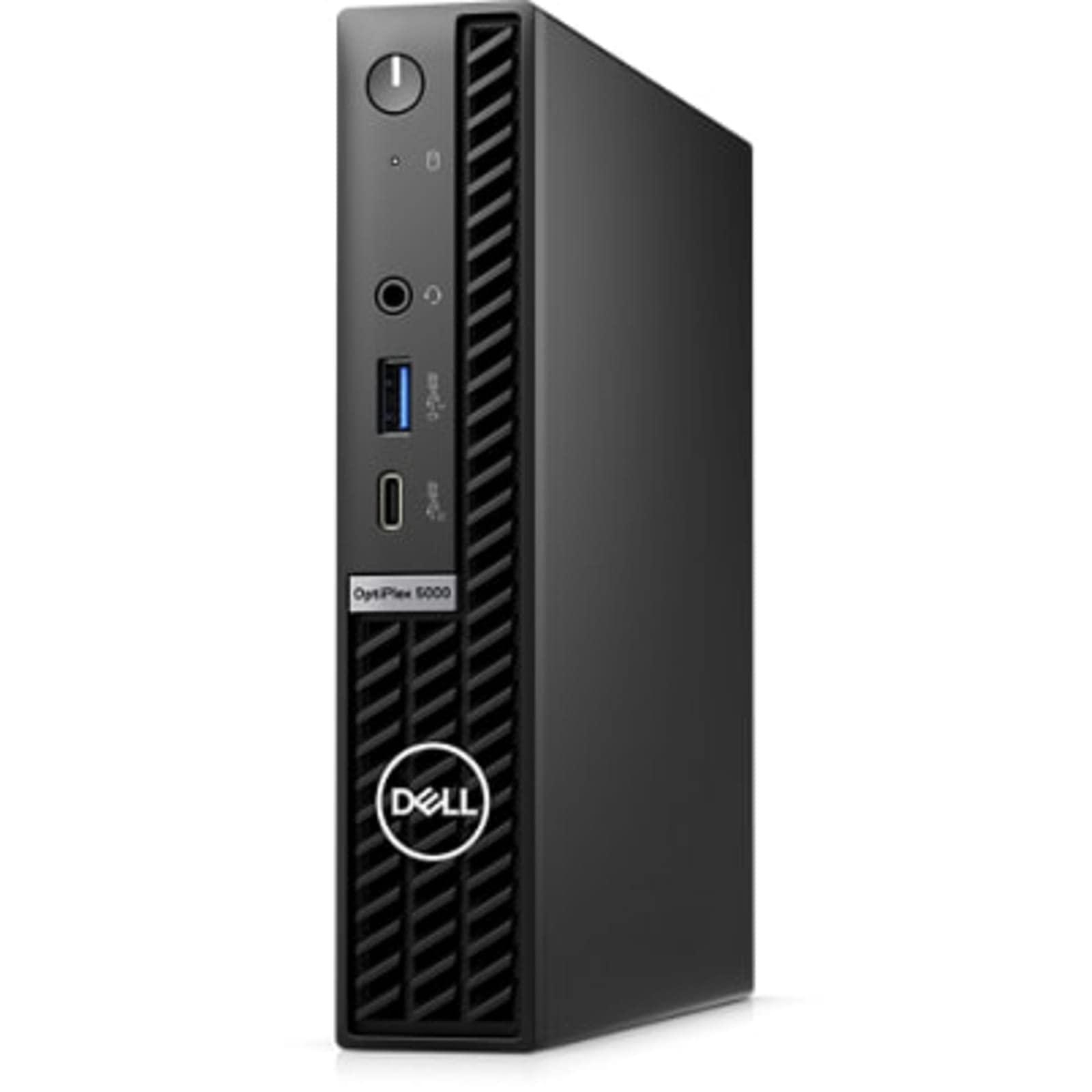 Dell Dell Optiplex 5000 Micro Tower Desktop (2022) | Core i7-12700T - 512GB SSD Hard Drive - 16GB RAM | 12 cores @ 4.7 GHz Win 11 Pro Black (Renewed)