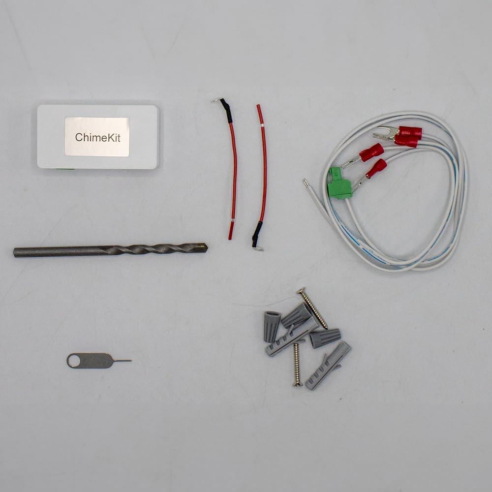 eSecure DH-DB6I 5MP Wired Video Doorbell Kit for Dahua, 2.4GHz and 5GHz Wi-Fi connectivity, Two-Way Talk, 2.2mm Wide Angle View, MicroSD Slot, Comes with Angle Brackets and Chime Kit