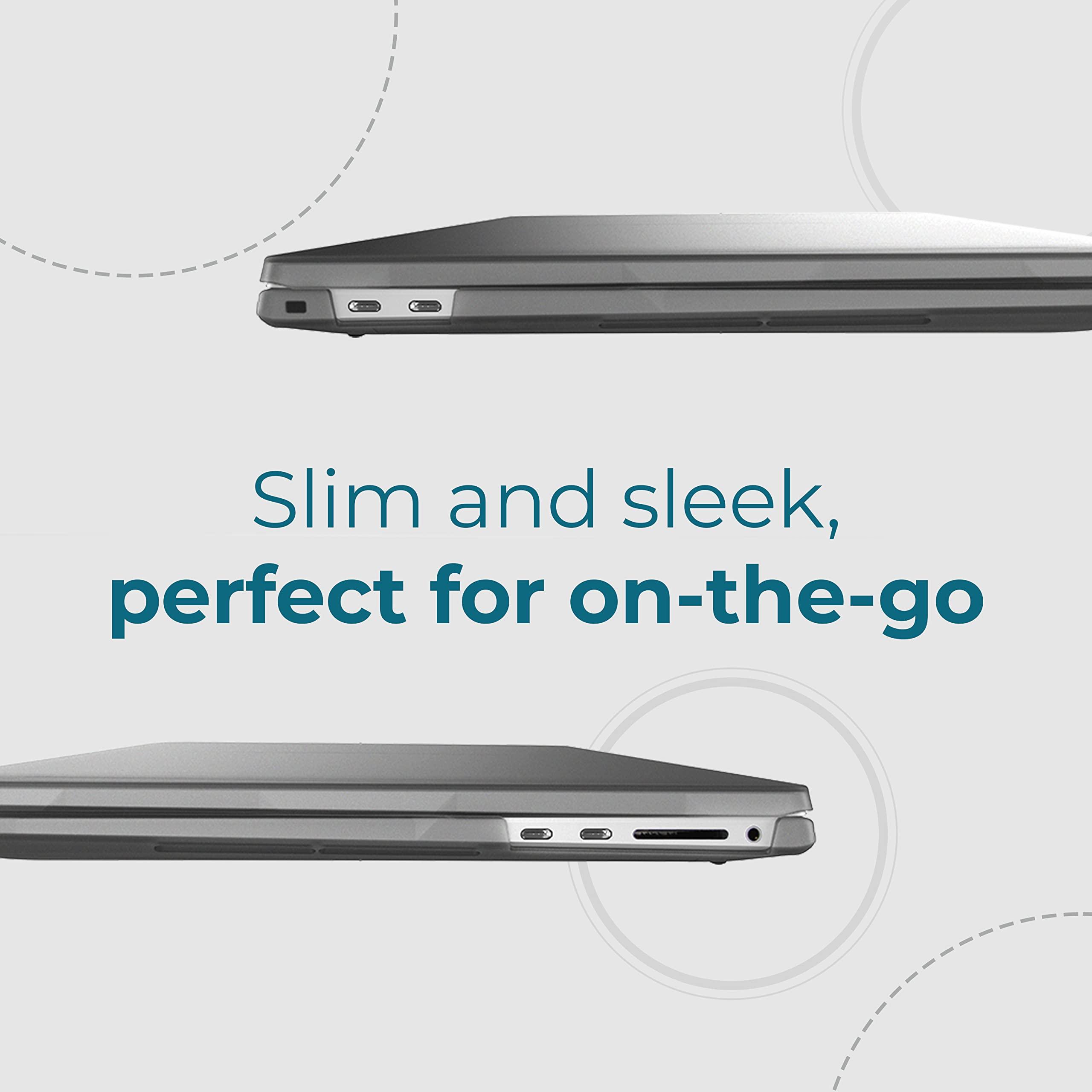 Gumdrop Cases Gumdrop ProTech Hard Shell Laptop Case Fits Dell XPS 17 9720 9710 9700 | Precision Series 5770 5760 5750 (Clamshell) - Slim and Lightweight Reliable Scratch-Proof Clear Protective Cover