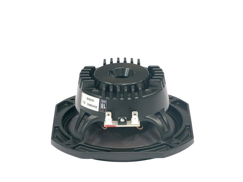 18 Sound Eighteen Sound 6NMB900-8 Super 6.5-inch MIDBASS Pro Audio Components Speaker Driver for Motorcycle Car Audio Applications 8-Ohms