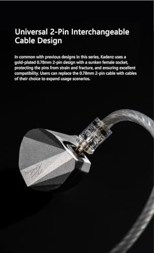 Moondrop Moondrop Kadenz 10mm Dynamic Driver in-Ear Headphone 4.4 3.5mm USB-C Plug