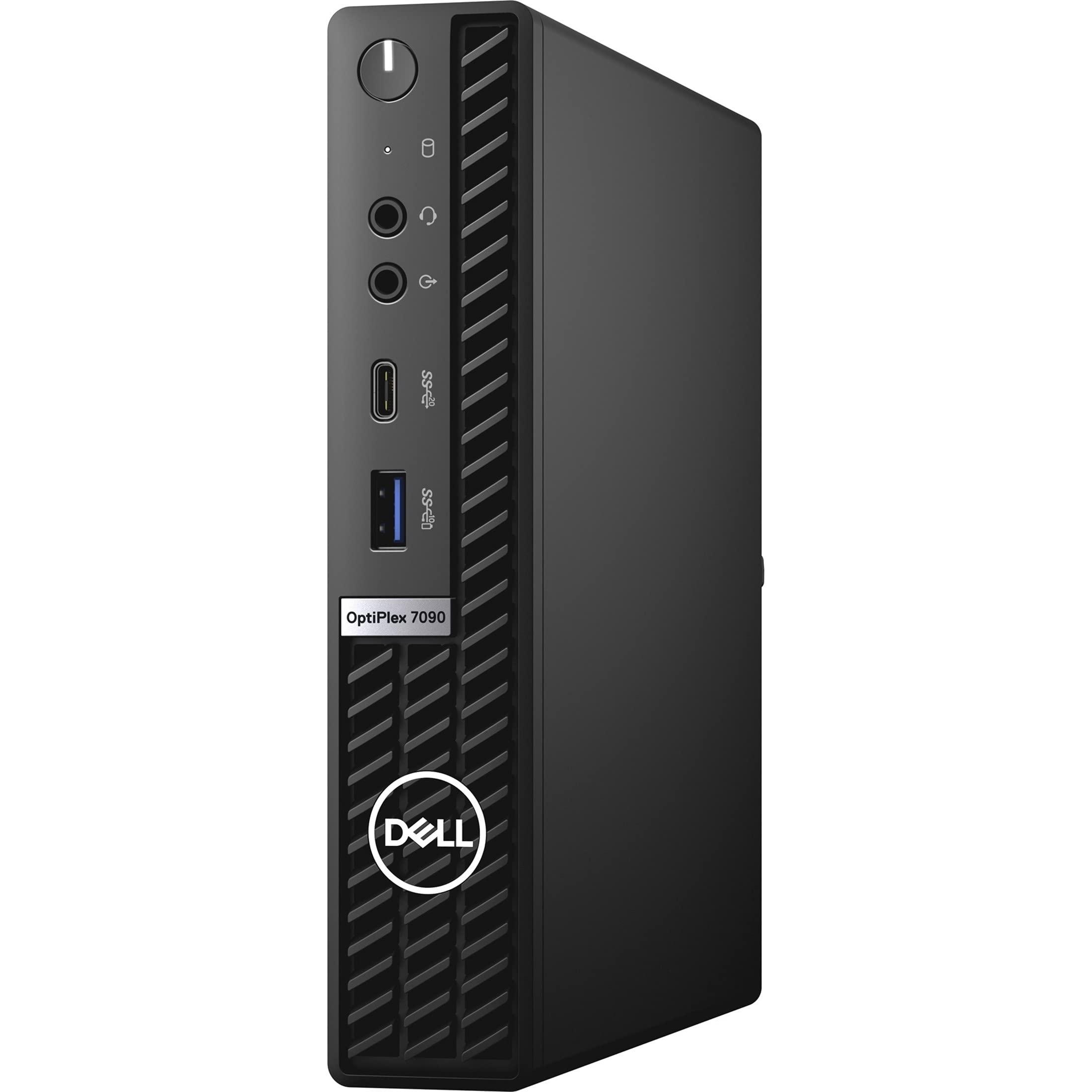 Dell Dell OptiPlex 7000 7090 Desktop Computer - Intel Core i5 10th Gen i5-10500T Hexa-core (6 Core) 2.30 GHz - 16 GB RAM DDR4 SDRAM - 512 GB M.2 PCI Express NVMe 3.0 x4 SSD - Micro PC - Black