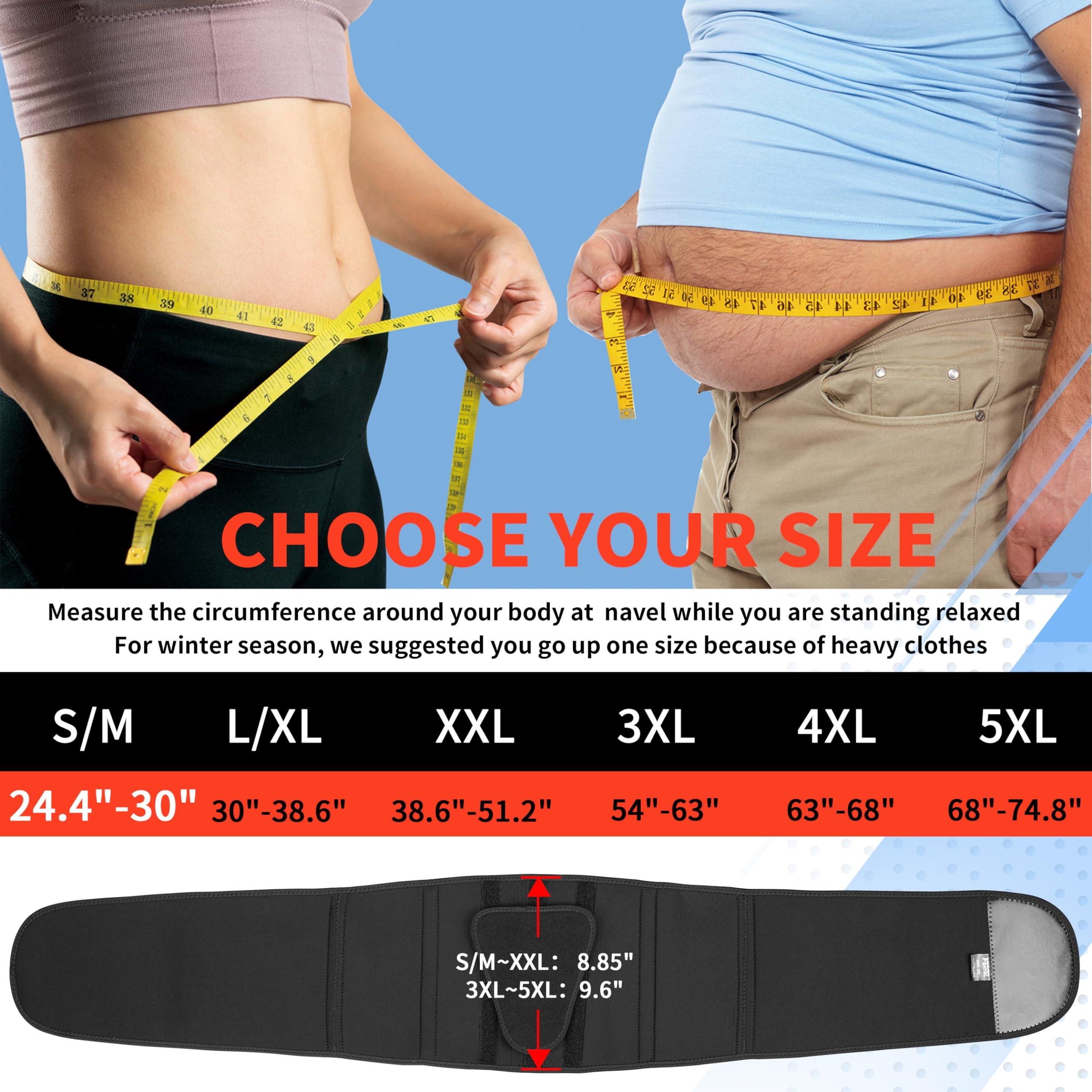 FEATOL FEATOL Breathable Back Brace with Lumbar Pad for Women & Men, Support Belt for Lower Back Pain Relief for Herniated Disc, Sciatica, Scoliosis S/M (Waist Size:24.4\'\'-30\'\')