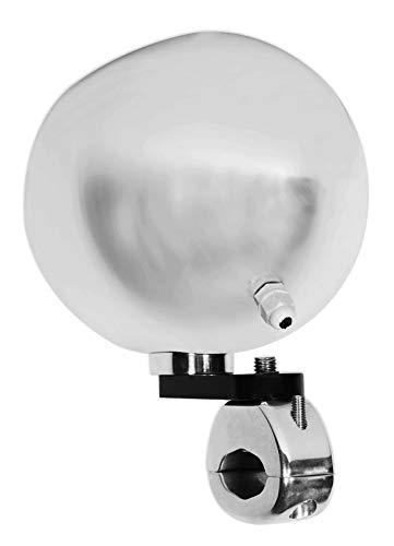 Rockville (2) RockvilIe MAC40B 4\" Chrome Swivel Aluminum Motorcycle Handlebar Speaker Pods