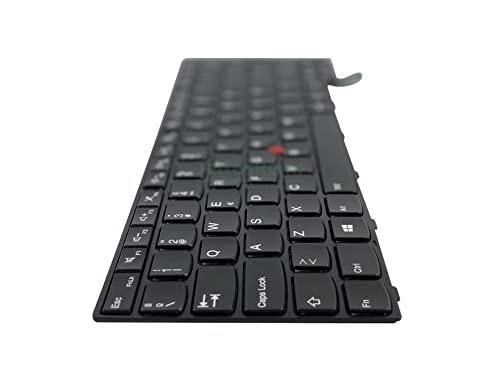 TellusRem Replacement Spanish Non-Backlit Keyboard for Lenovo Thinkpad T460s T470s