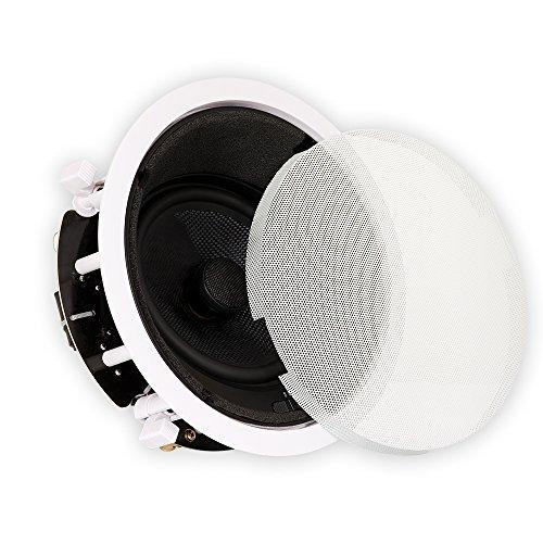 Theater Solutions TSS6A Flush Mount Angled Deluxe In Ceiling Speakers with 6.5" Woofers 5 Speaker Set