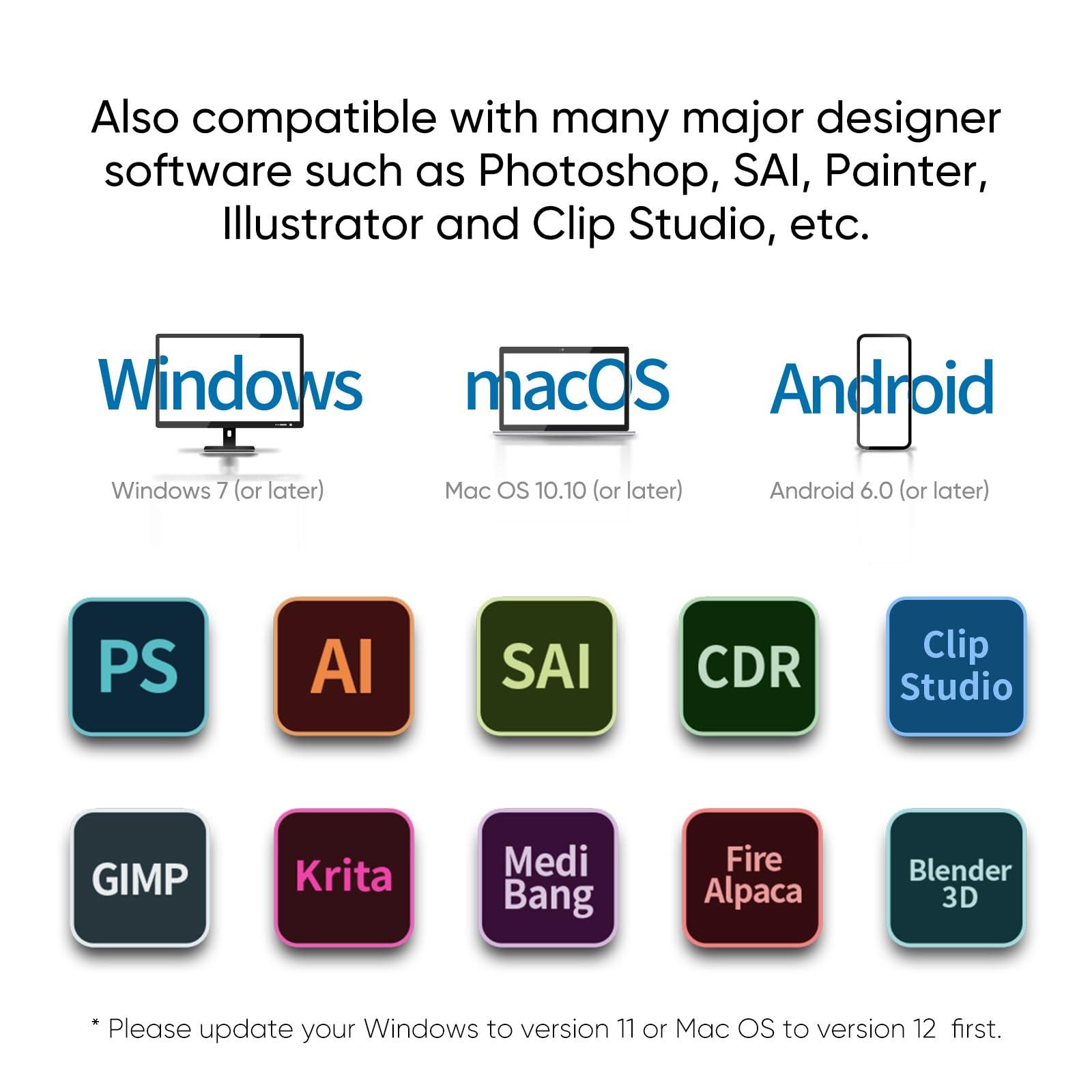 XP-PEN Drawing Tablet-XPPen Deco 01 V3 10x6.25 Inch Graphics Tablet Digital Drawing Tablet for Chromebook with 16384 Levels Pressure Battery-Free Stylus and 8 Shortcut Keys (Pink)